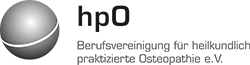 hpO – Berufsvereinigung für heilkundlich praktizierte Osteopathie e.V.